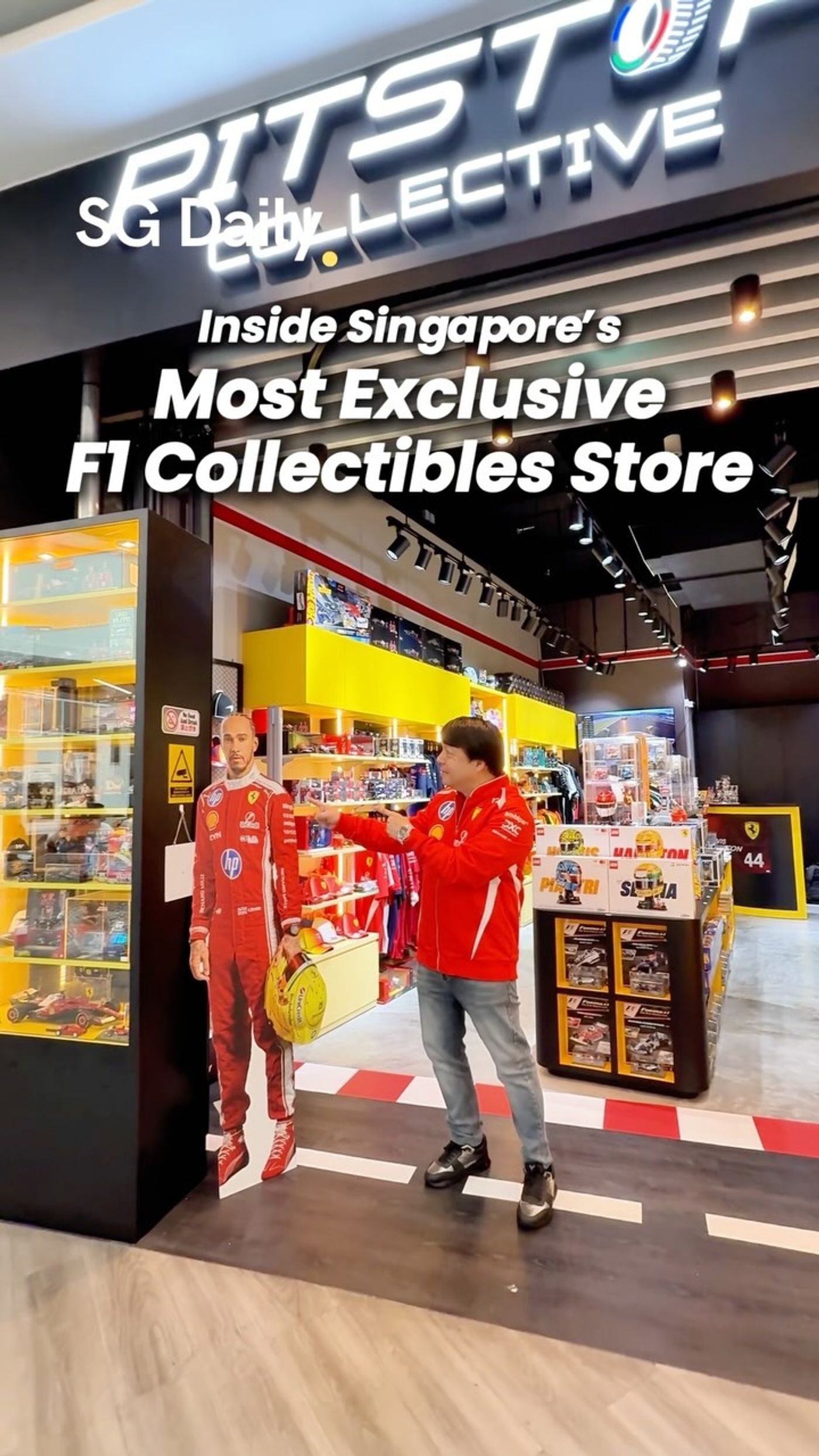 Inside Singapore's Most Exclusive F1 Collectibles Store