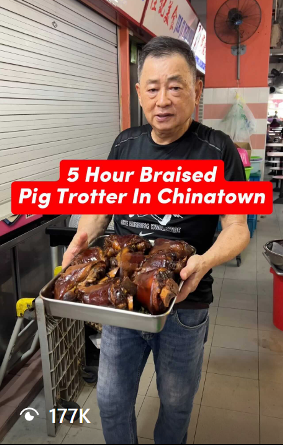Savoring the Best Pork Trotter in Chinatown, Singapore