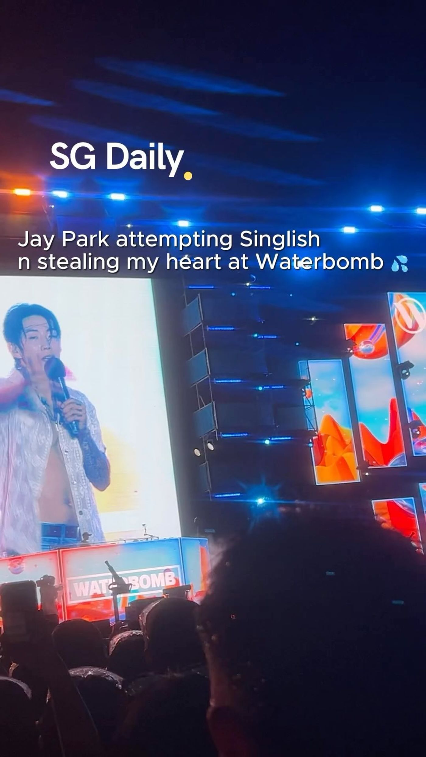 Jay Park Tries Singlish at Waterbomb Singapore 2024