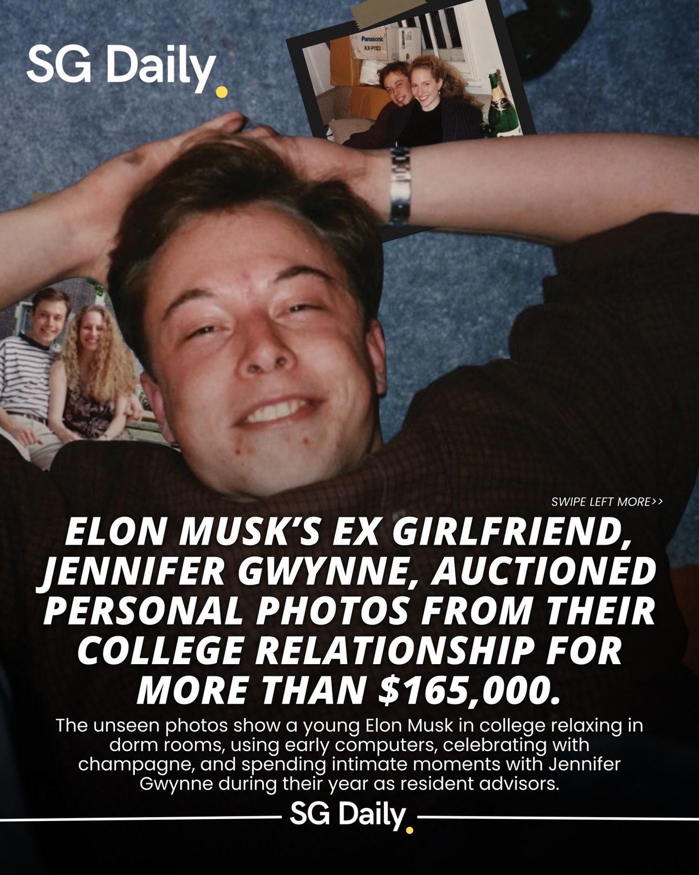 Elon Musk's college photos and memorabilia auctioned for more than US$165,000