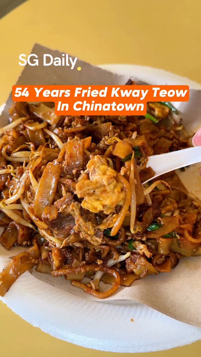 54 Years of Fried Kway Teow in Chinatown