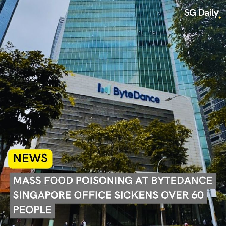 Mass Food Poisoning at ByteDance Singapore Office Sickens Over 60 People