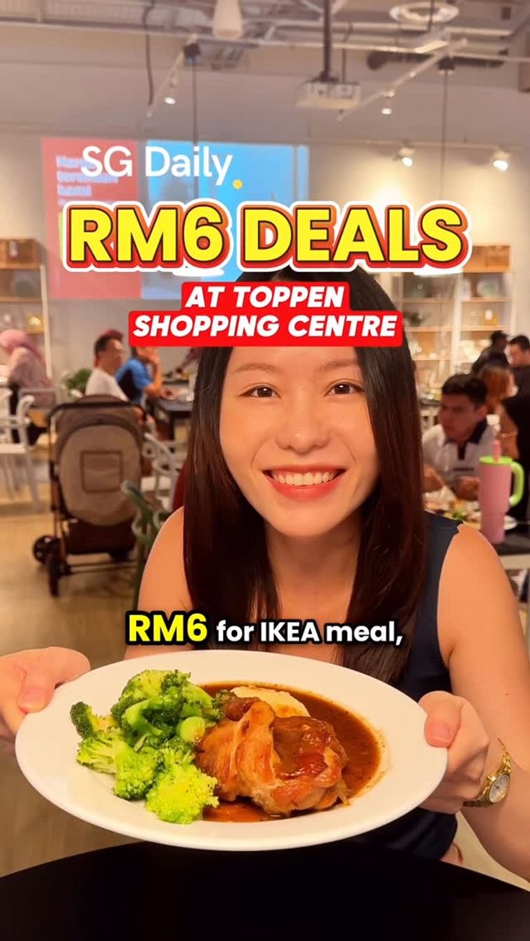 Toppen’s RM6 deals: October 2025 promotion