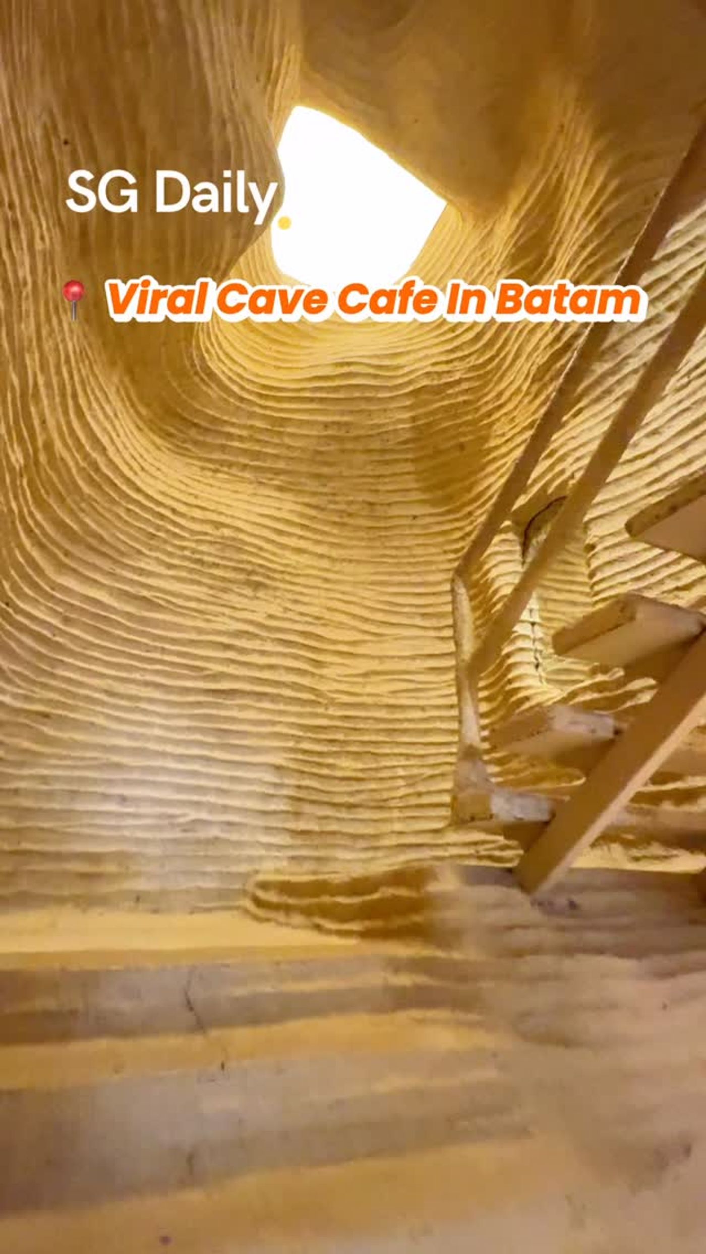 Maru Bake House is a cave-themed cafe in Batam