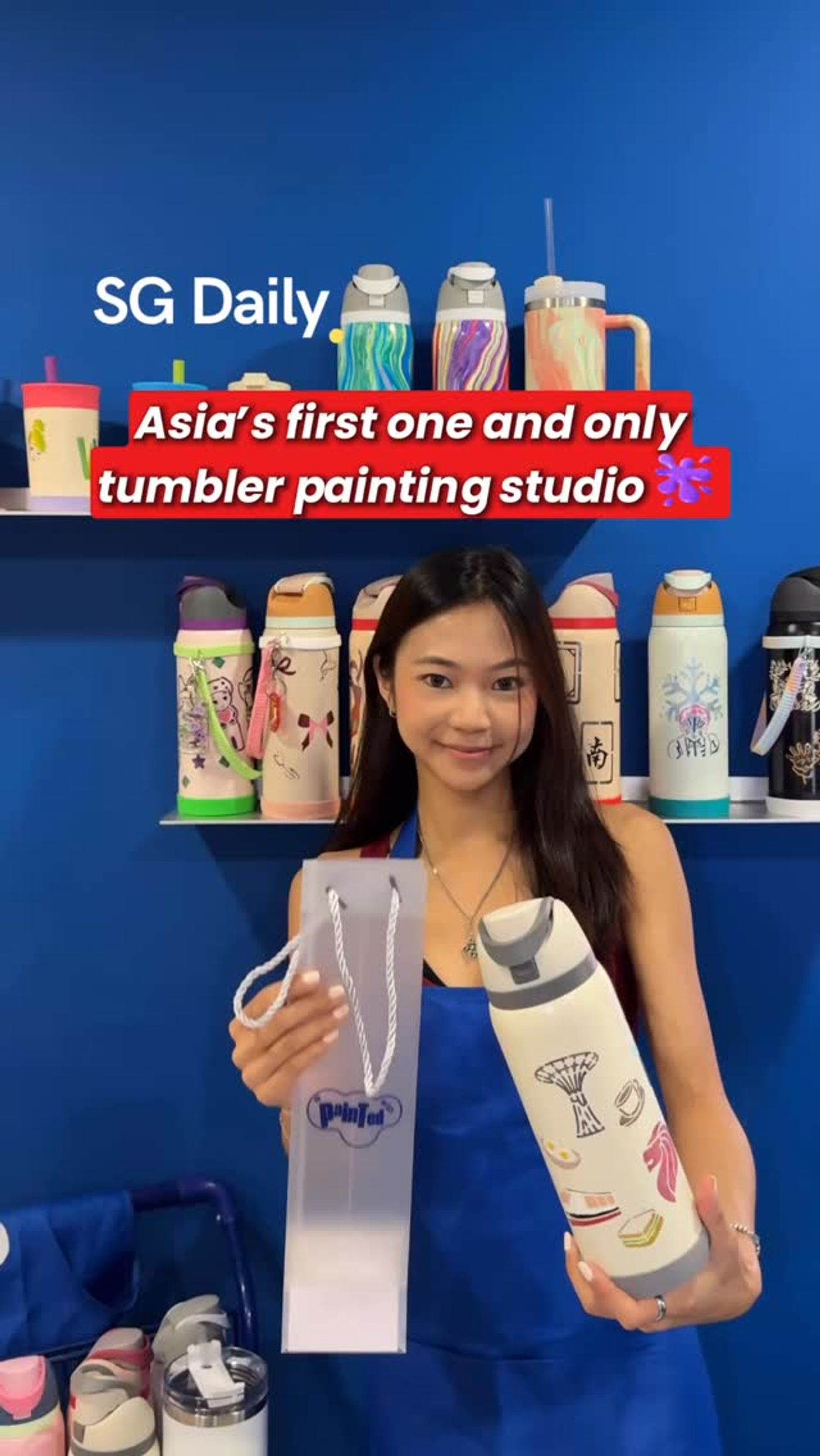 Paint your own tumbler at A Painted Sip