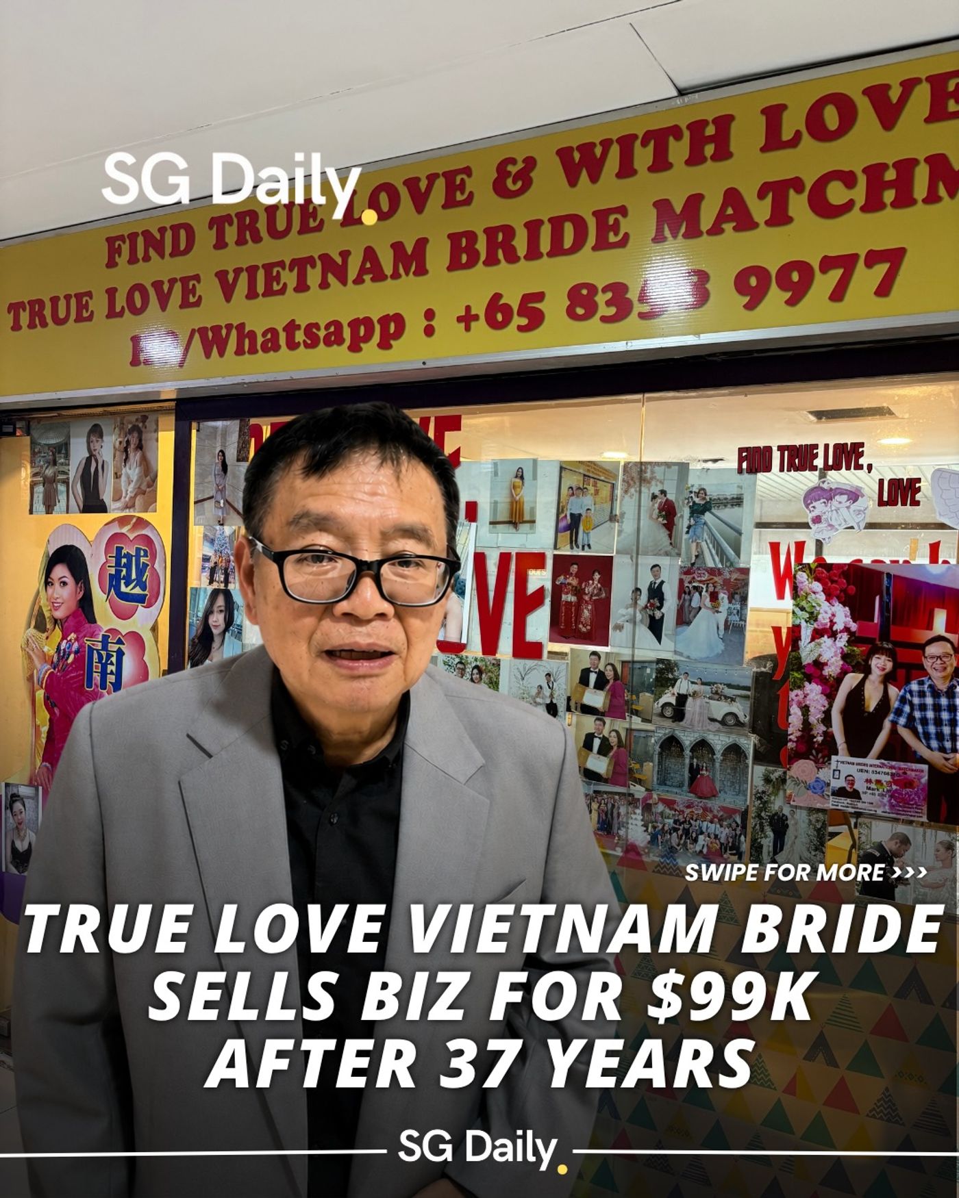 Orchard Plaza matchmaking agency for Vietnamese brides up for sale at S$99,000