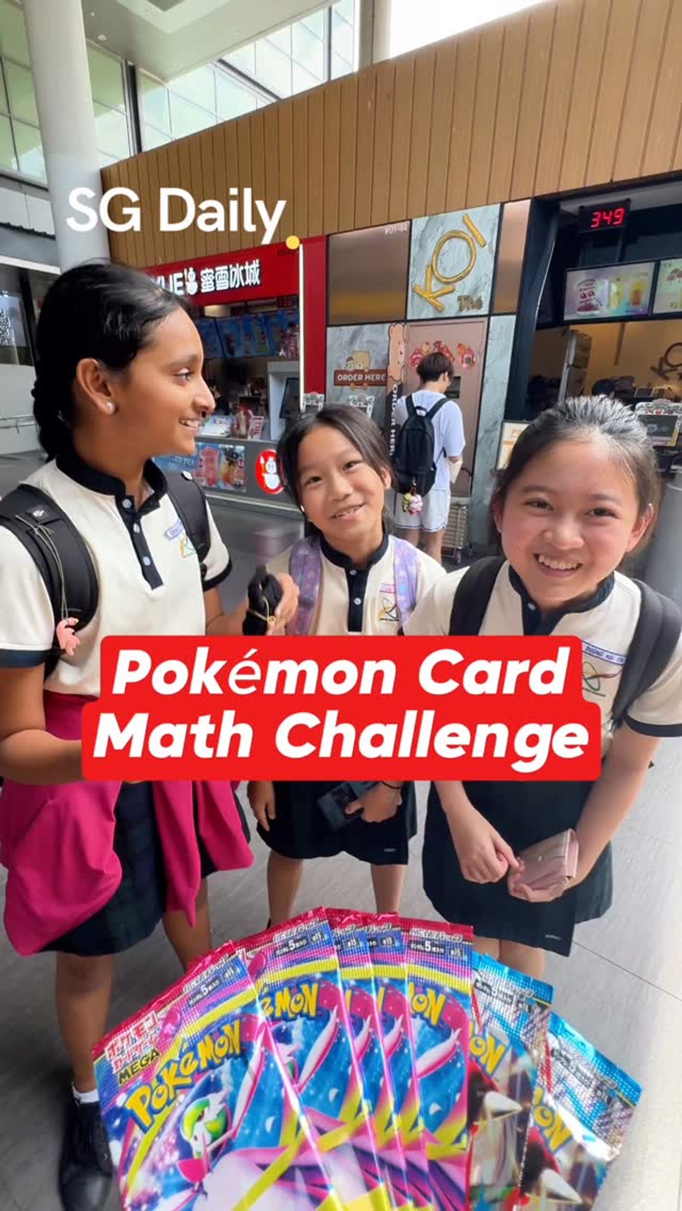 A Pokémon card maths challenge with Joyce Math Lab