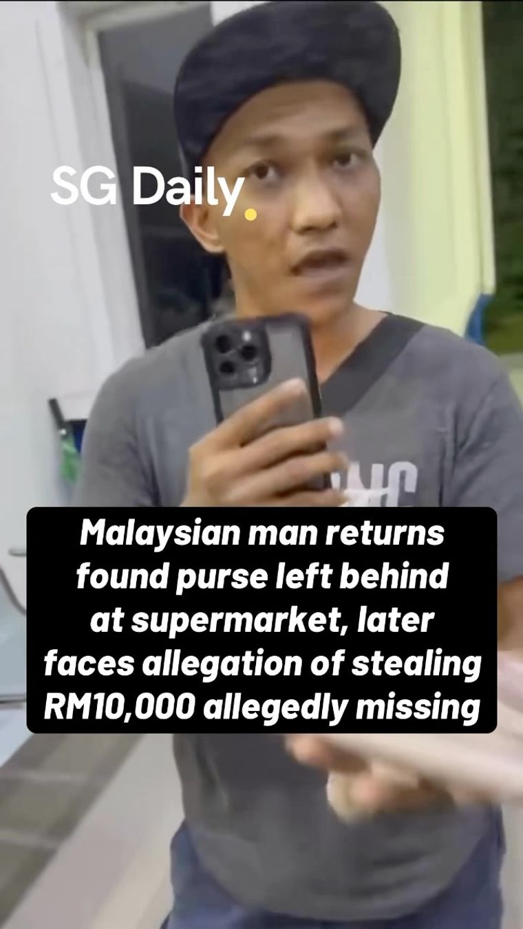 Malaysian man returns purse, faces claim over missing RM10,000