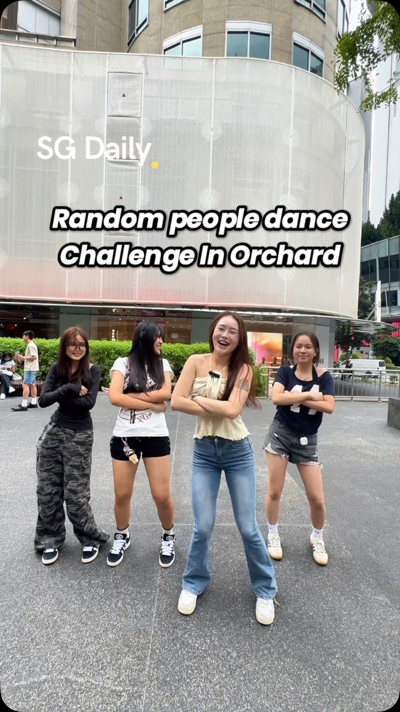 Strangers join an Orchard street dance challenge
