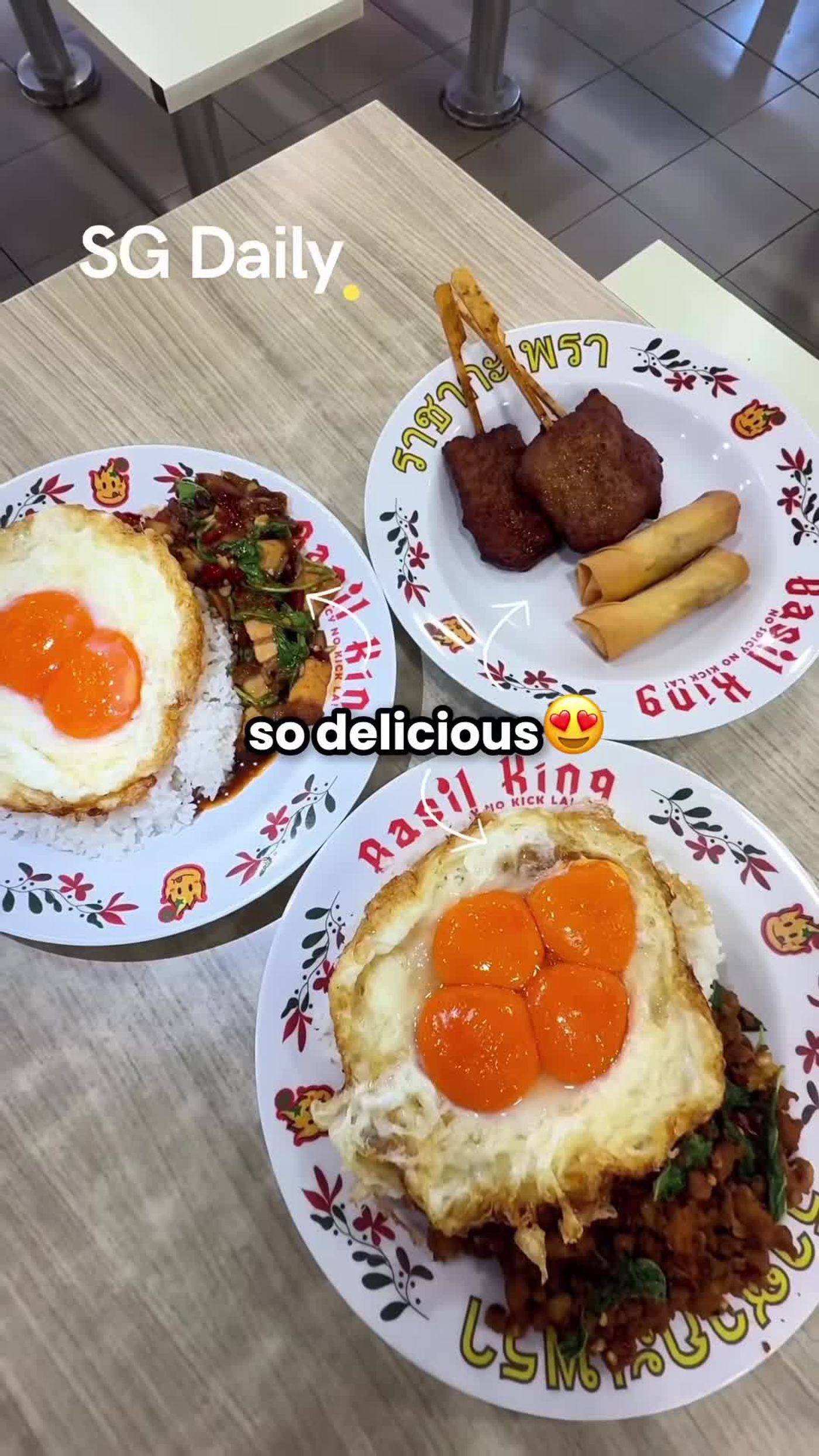 Basil King stall at 101 Yung Sheng Road