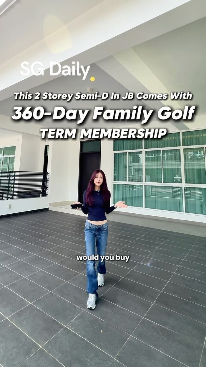JB semi-D comes with 360-day family golf term membership