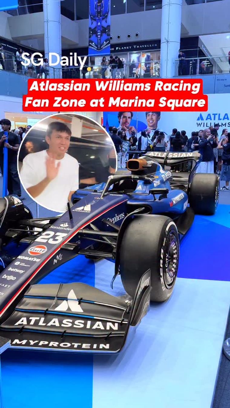 Williams Racing's 2025 Marina Square Fan Zone