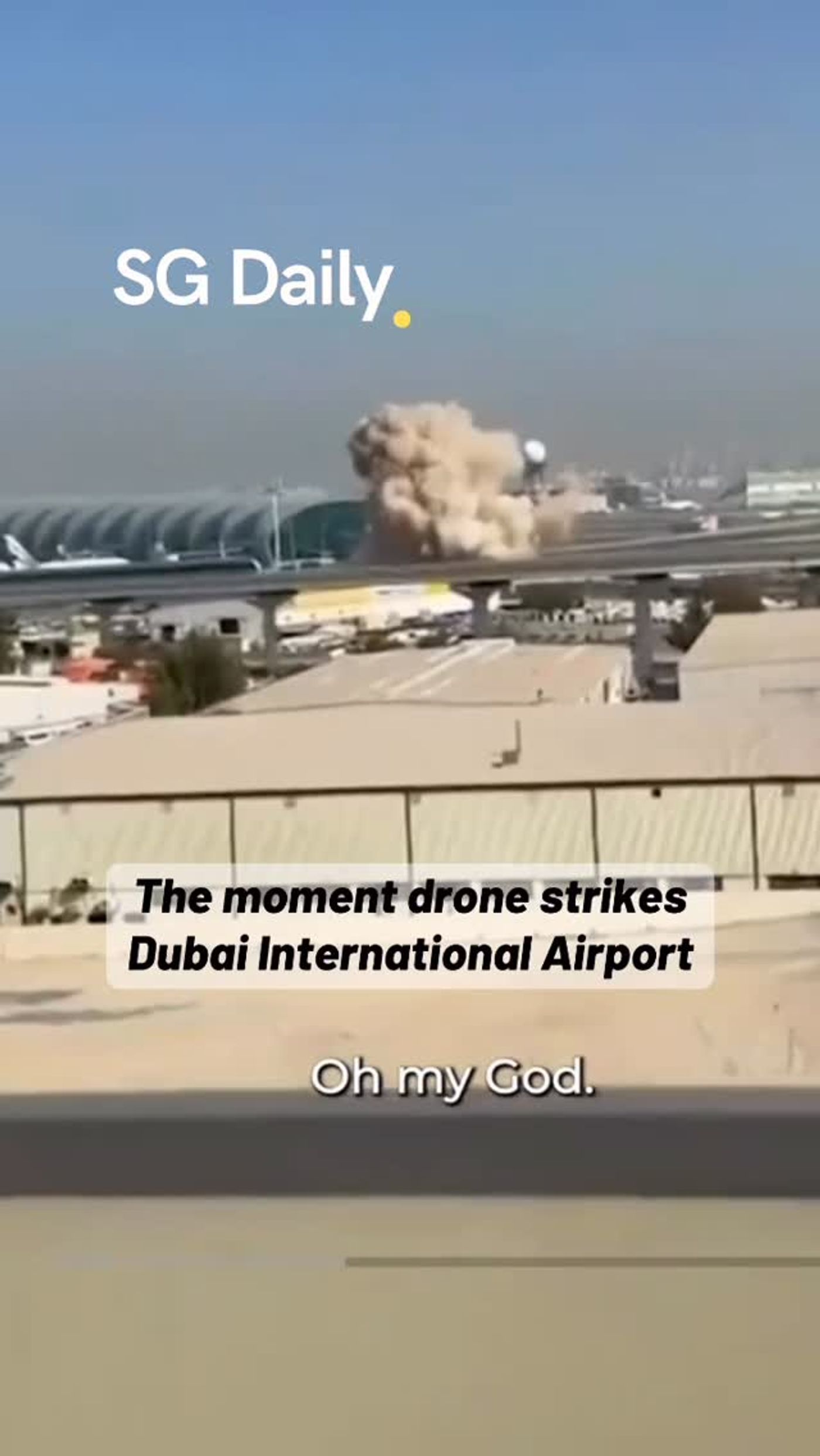 Drone incident briefly suspends Dubai airport flights