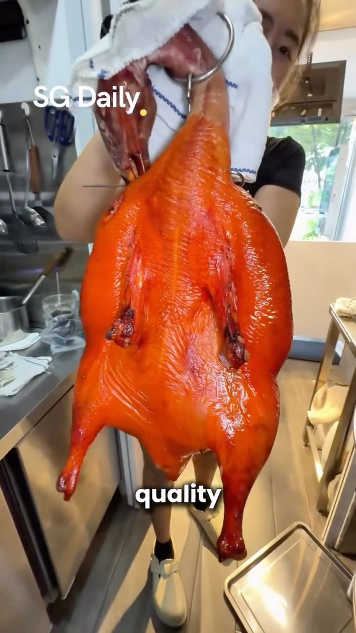 Pipa duck at Eat3Cuts in Geylang