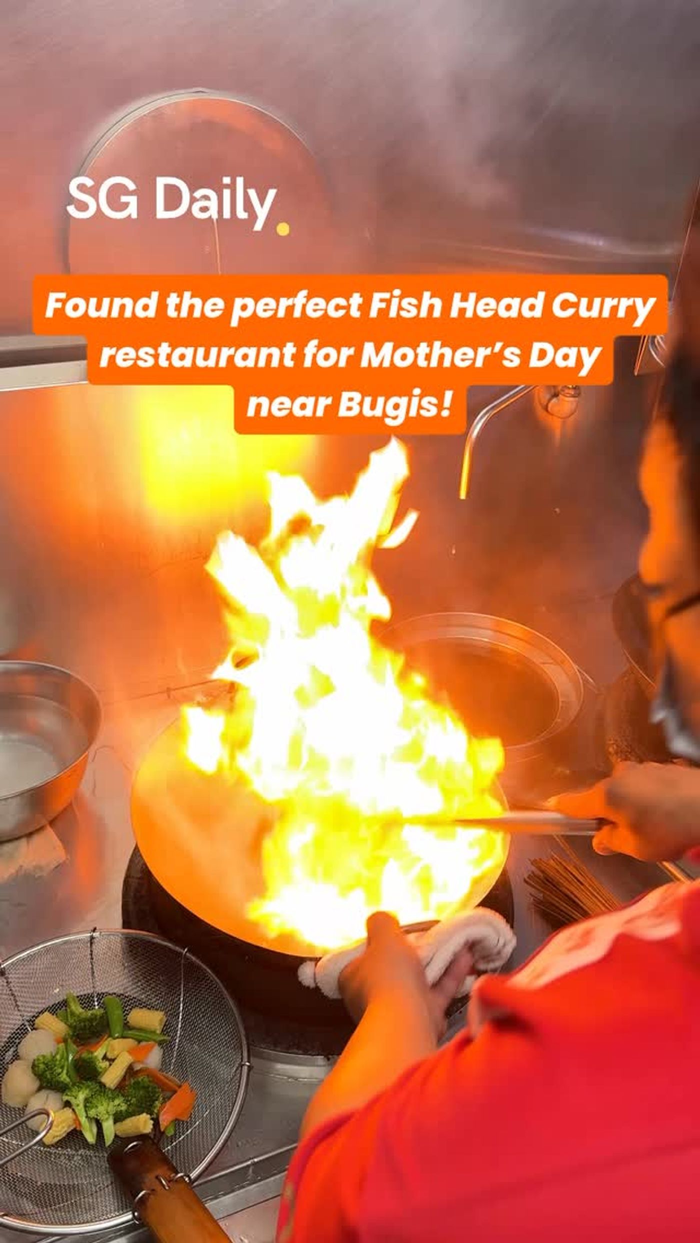 Yucun’s Sultan Gate curry fish head featured for Mother’s Day
