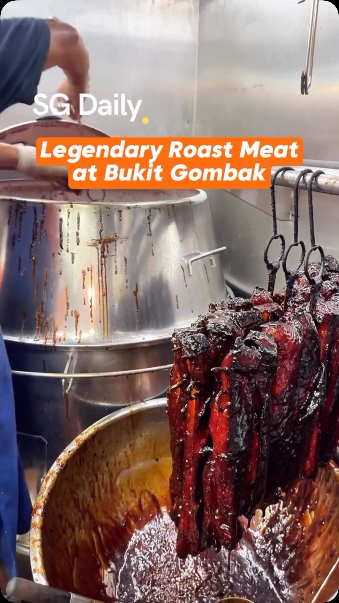 Legendary roast meat at Bukit Gombak