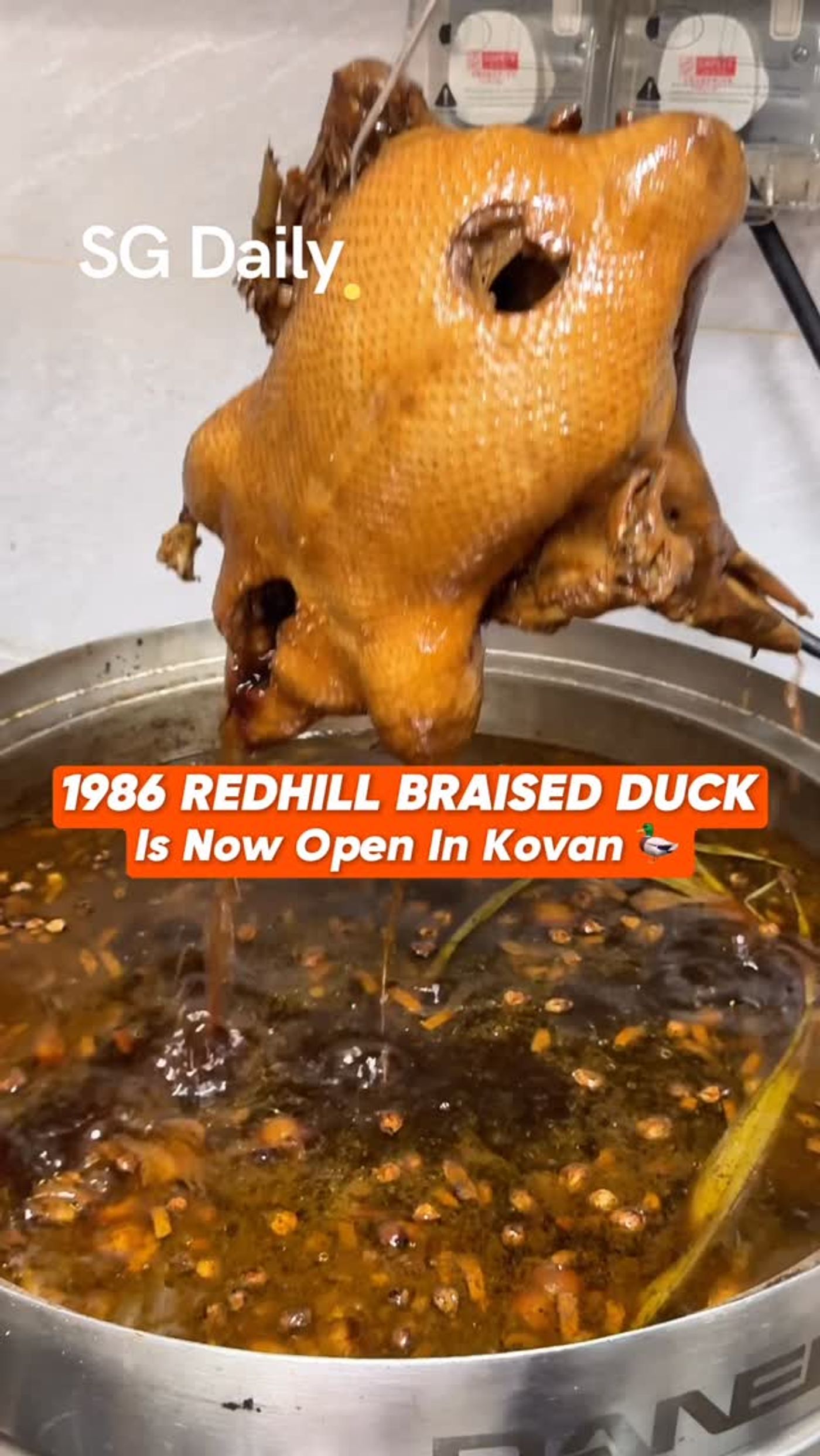 Redhill Braised Duck Kway Chap opens at Kovan