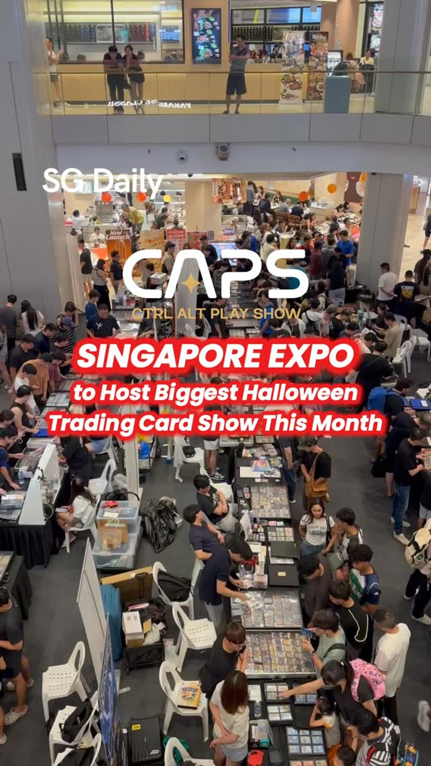 Singapore EXPO to host Halloween trading card show this month