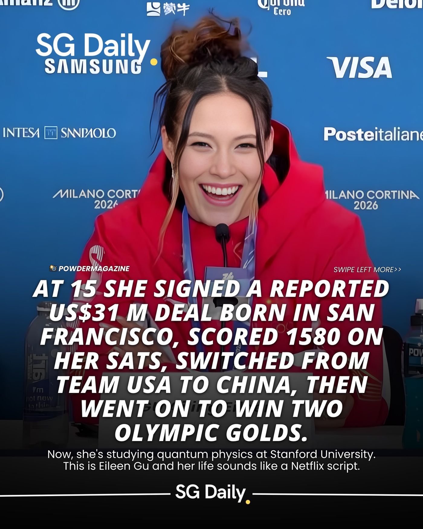 Eileen Gu chose China over the US at 15, then made millions in endorsements