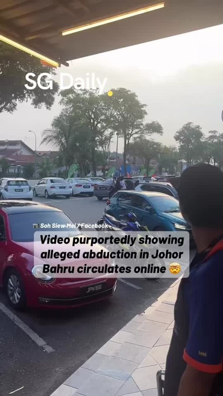 Video purportedly showing alleged abduction in Johor Bahru circulates online