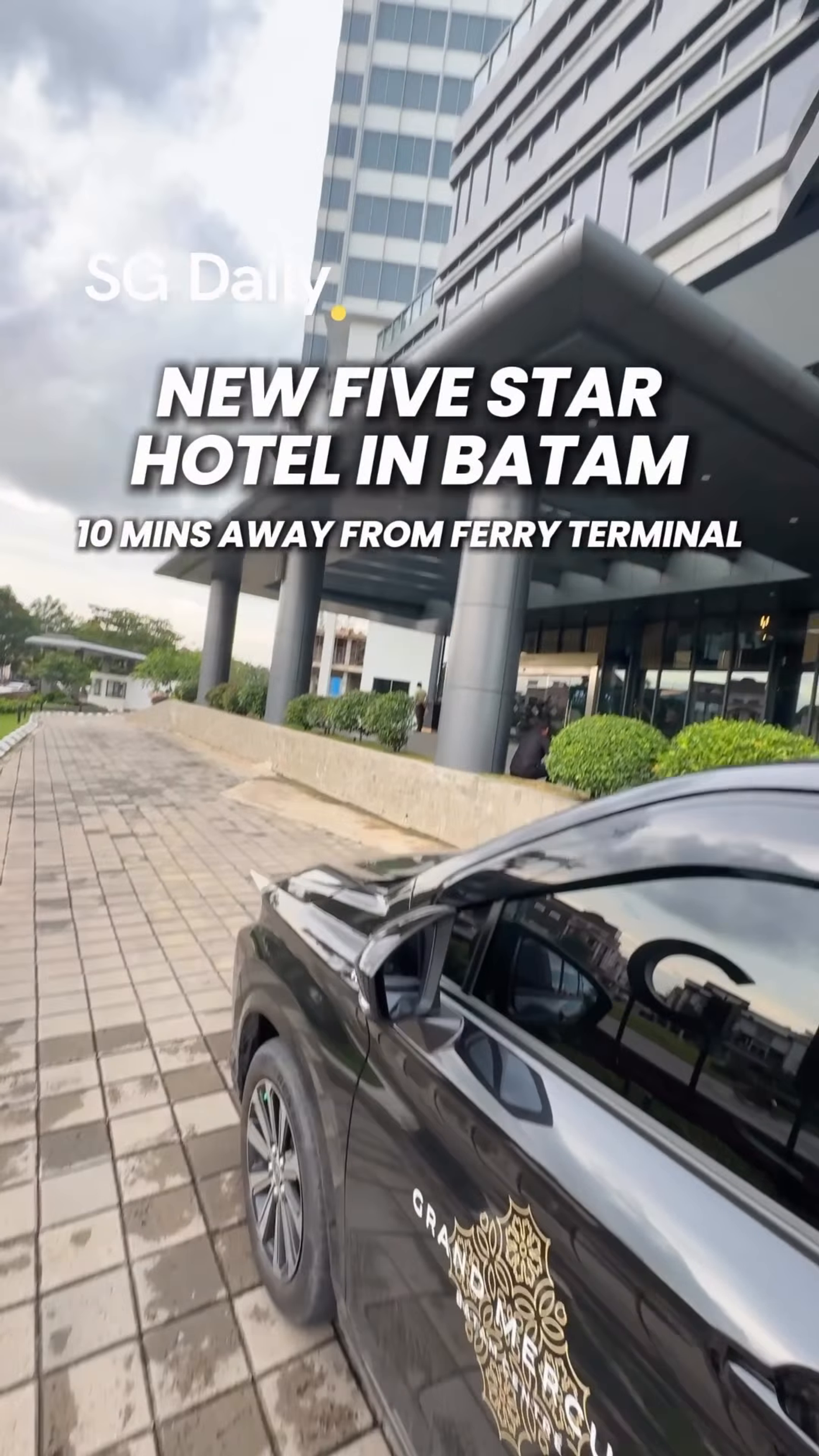New five star hotel opens in Batam, 10 minutes from the ferry terminal