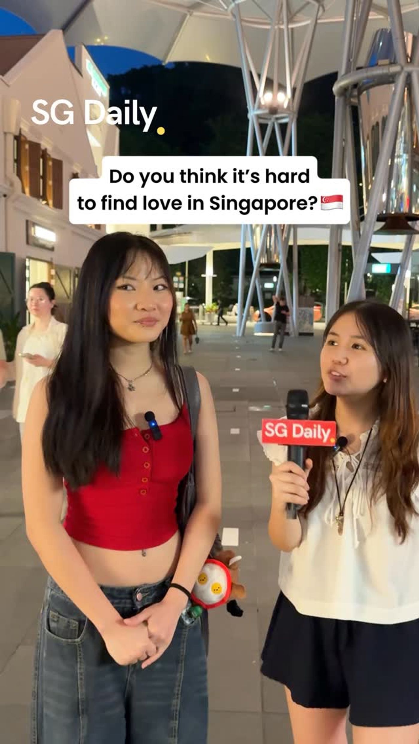Is it hard to find love in Singapore? A street interview asks