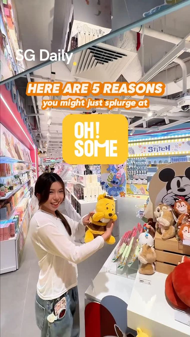 OH!SOME brings blind boxes and gifts to Singapore