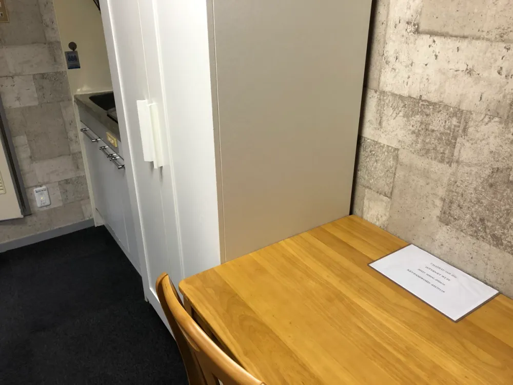 Osaka city at Abeno station and Tennoji station furnished 1 room private apartment for foreigners (main room area)