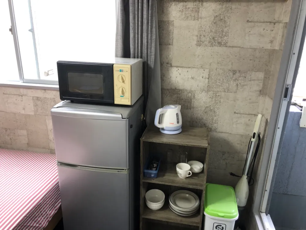 Osaka city at Abeno station and Tennoji station furnished 1 room private apartment for foreigners (main room area)