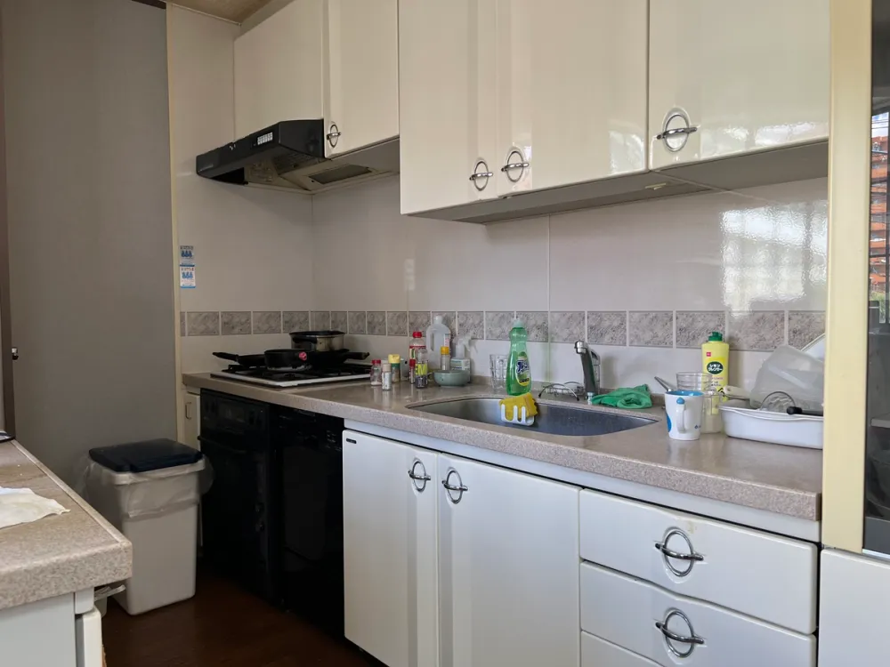 shared kitchen in guest house in osaka apollo properties japan for expats