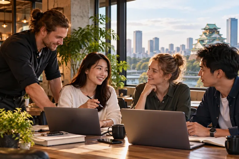Working in Japan as a foreigner? Learn about jobs in Japan, Japanese workplace culture, language requirements and finding foreigner-friendly furnished apartments in Osaka. Apollo Properties Osaka offers convenient accommodation for foreigners in Namba, Daikokucho, Tennoji, Abeno and surrounding areas.