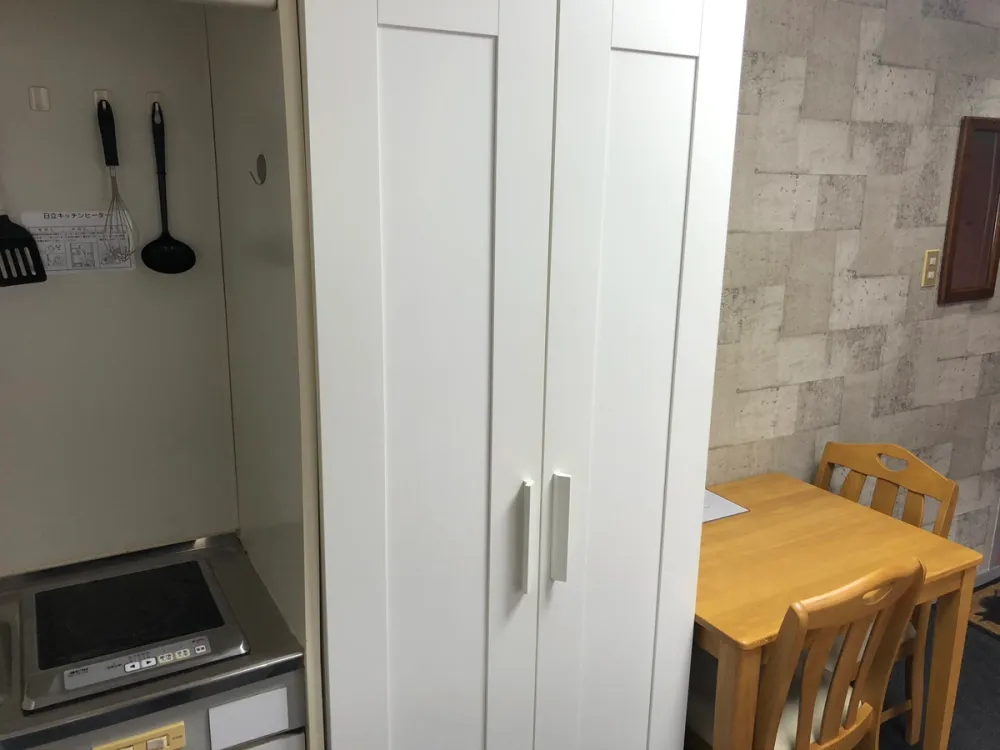 Osaka city at Abeno station and Tennoji station furnished 1 room private apartment for foreigners (main room area)