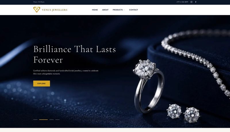 Venus Gold & Diamonds — Live project preview by Sreejith C