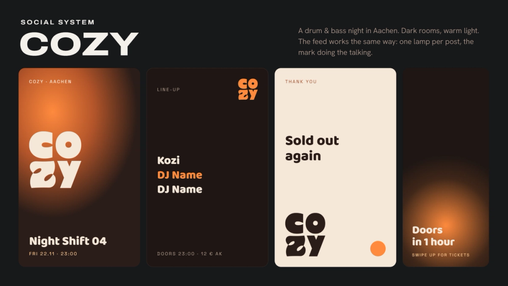 Cozy — Logo, 2025