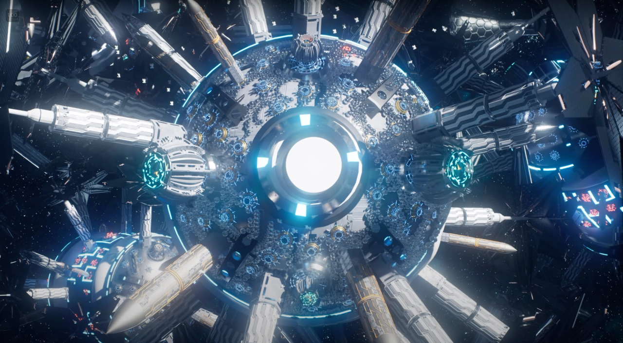 Space Urchin — portfolio sheet 7 of 7