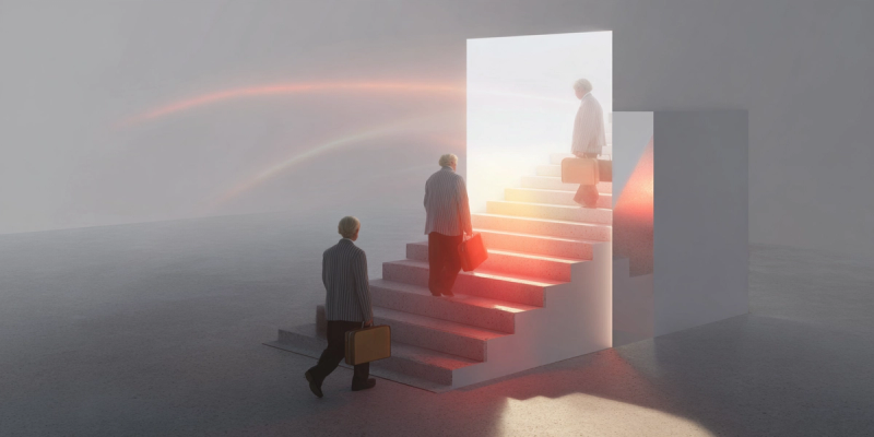 A small team focused on producing real work together, with visible outputs of their effort.