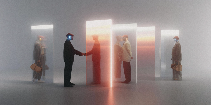 A small team focused on producing real work together, with visible outputs of their effort.