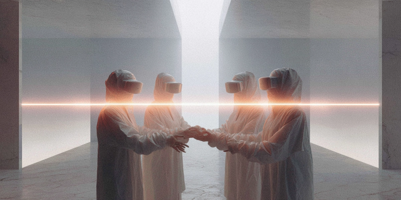 A small team focused on producing real work together, with visible outputs of their effort.