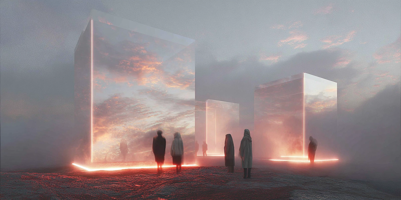 A small team focused on producing real work together, with visible outputs of their effort.