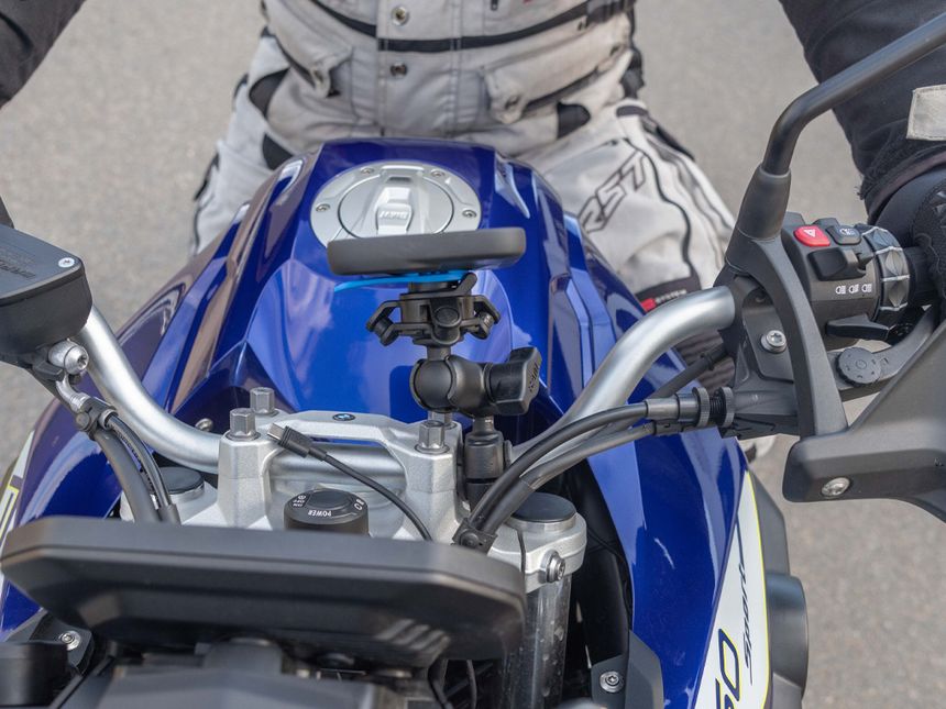 1 Kugel-Adapter Motorrad-Kits - Galaxy - Quad Lock® Europe