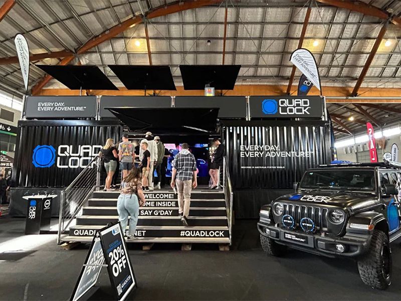 Quad Lock event activation stand
