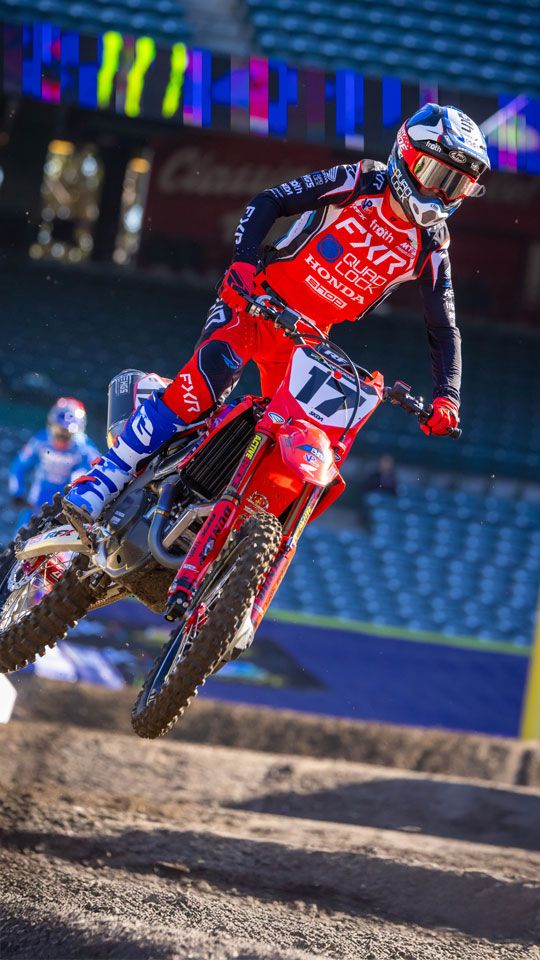 Photo de : Quad Lock Honda Racing