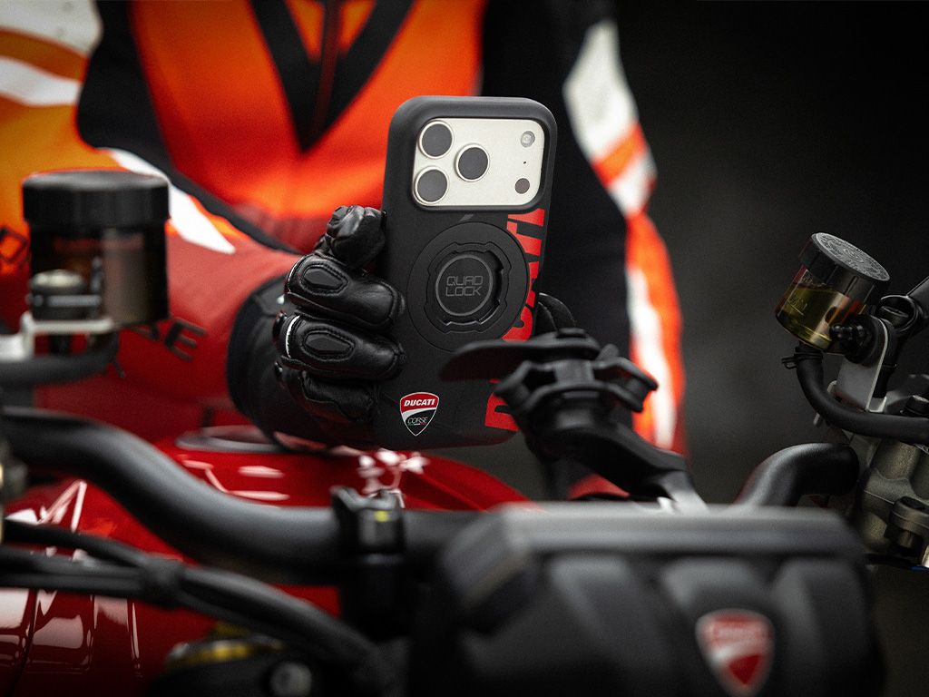 Motorcycle Kits - Ducati Corse Edition - Quad Lock® USA - Official