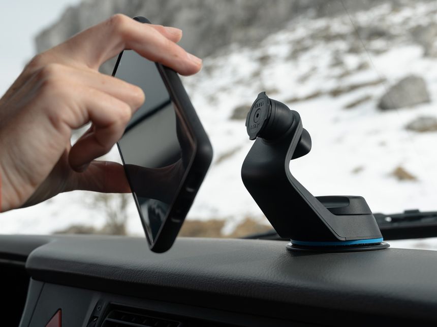 QUAD LOCK® WINDSCREEN DASH CAR SUCTION MOUNT MOUNTING KIT HOLDER IPHONE  SAMSUNG