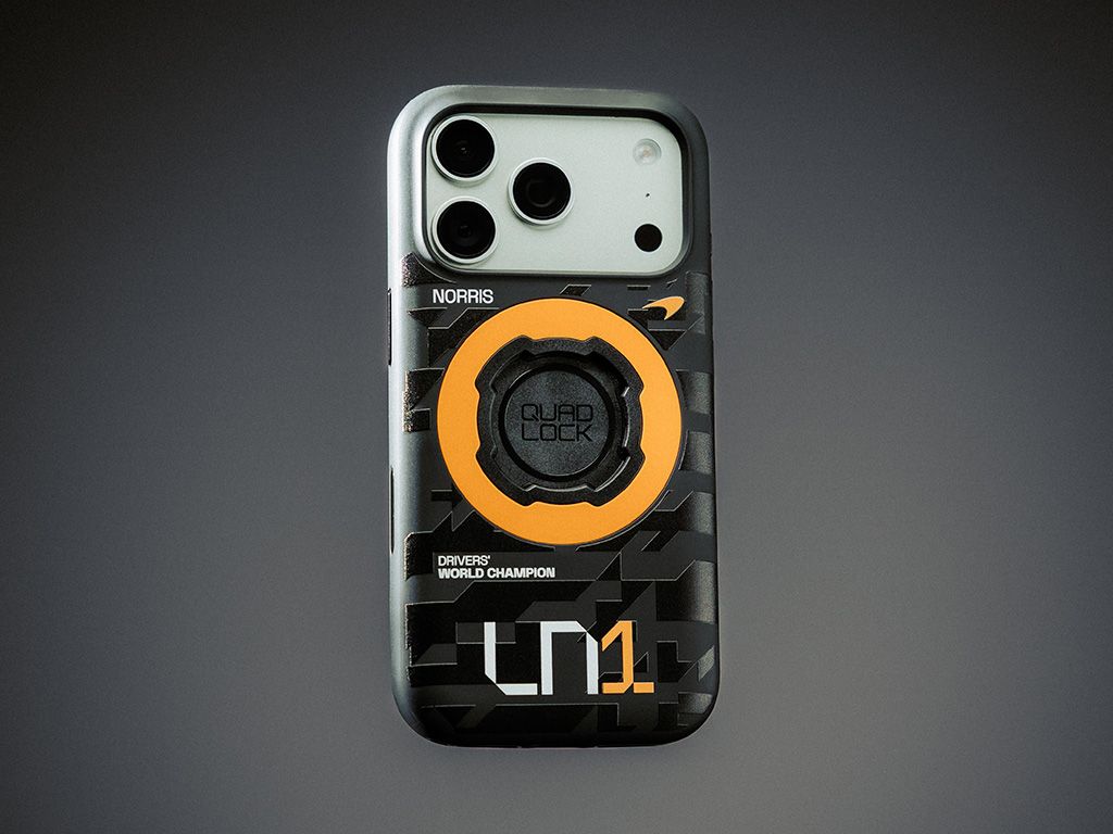 Quadlock McLaren iPhone 16 Pro Max マグケース iPhone 16 Pro Max スマホケース MAG対応｜クアッドロック