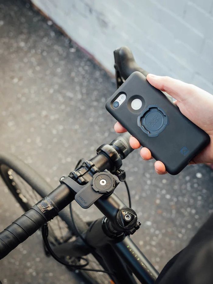Soporte para smartphone para manillar de moto, bicicleta Quad Lock