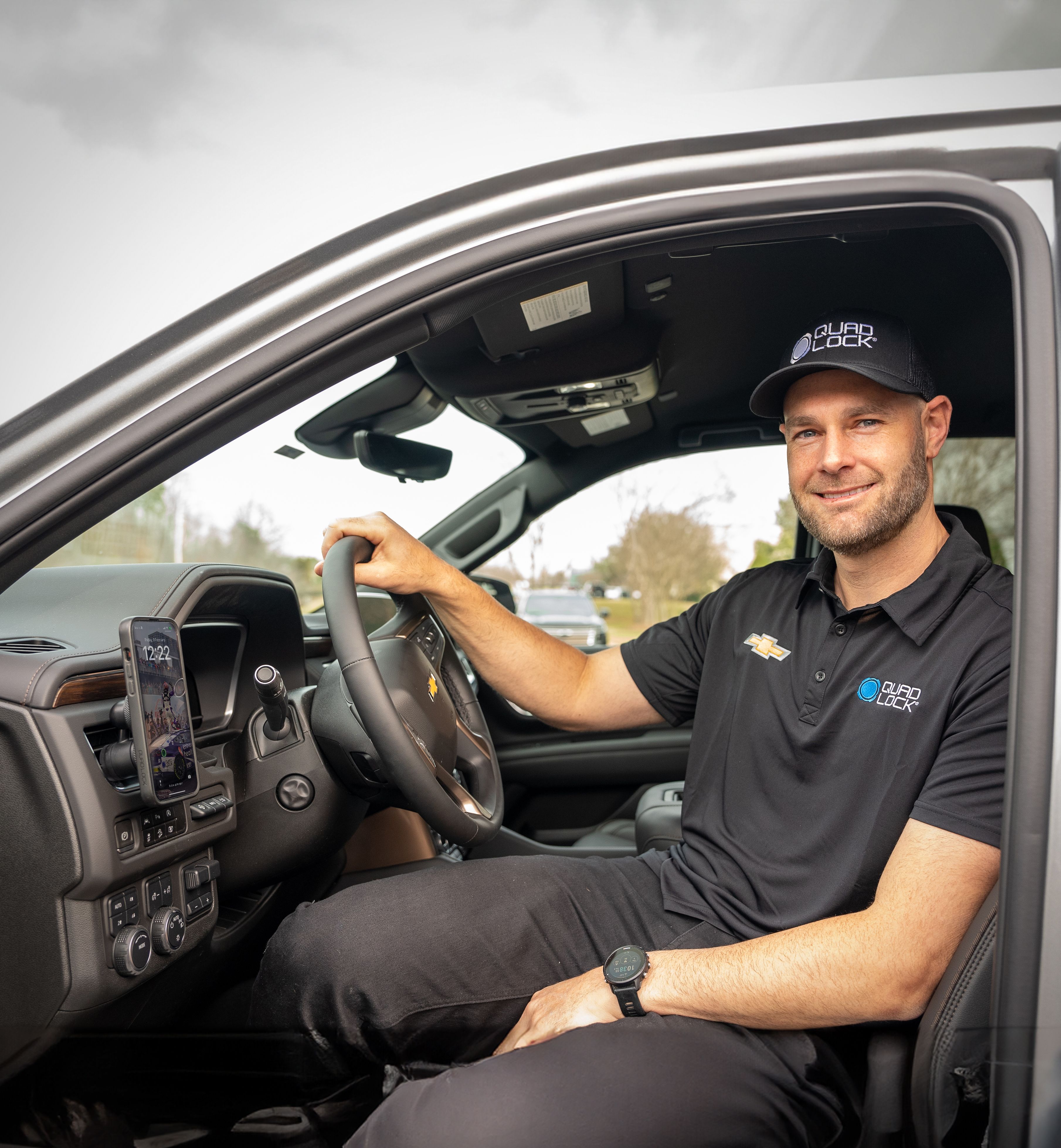 Quad Lock joins Shane van Gisbergen and Trackhouse for a full