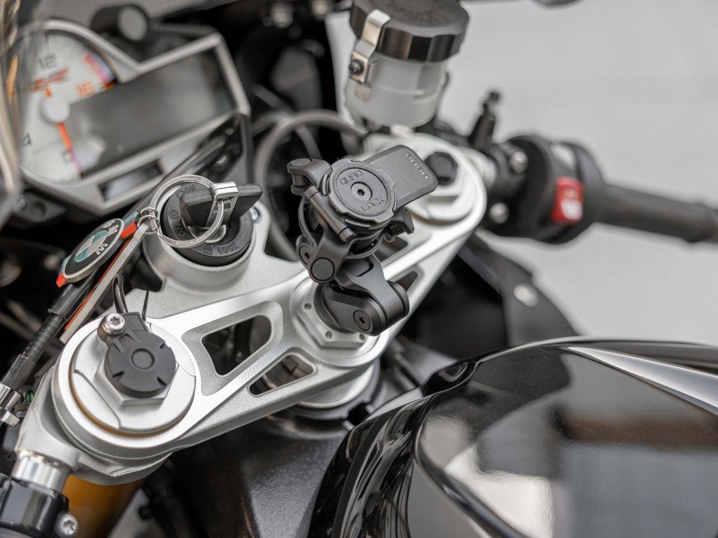 Quad Lock Fork Stem Motorcycle Mount Kit for iPhone 11 