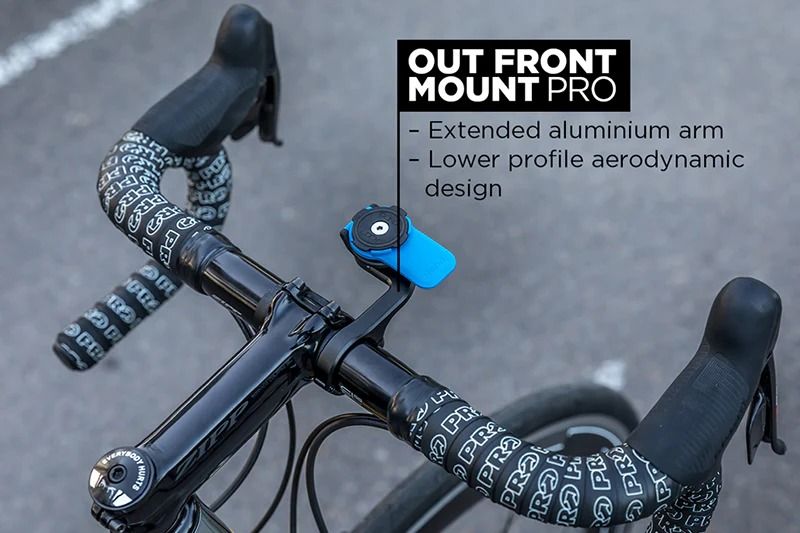 The Out Front Mount PRO - A Smartphone Mount for Serious Cyclists 