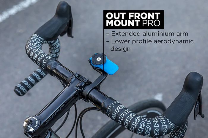 Test Support de smartphone Quad Lock Out Front Mount Pro